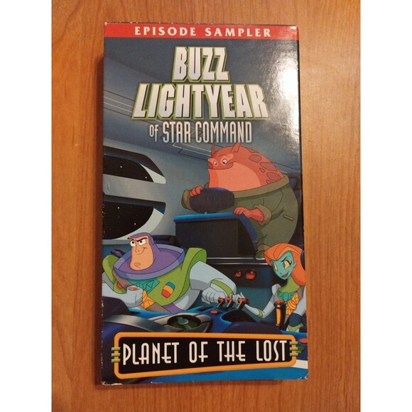 Buzz Lightyear of Star Command Episode Sampler “Planet of the Lost” VHS RARE - Picture 2 of 7